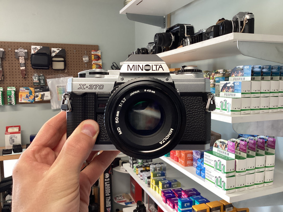 Minolta X-370 W/50mm f1.7