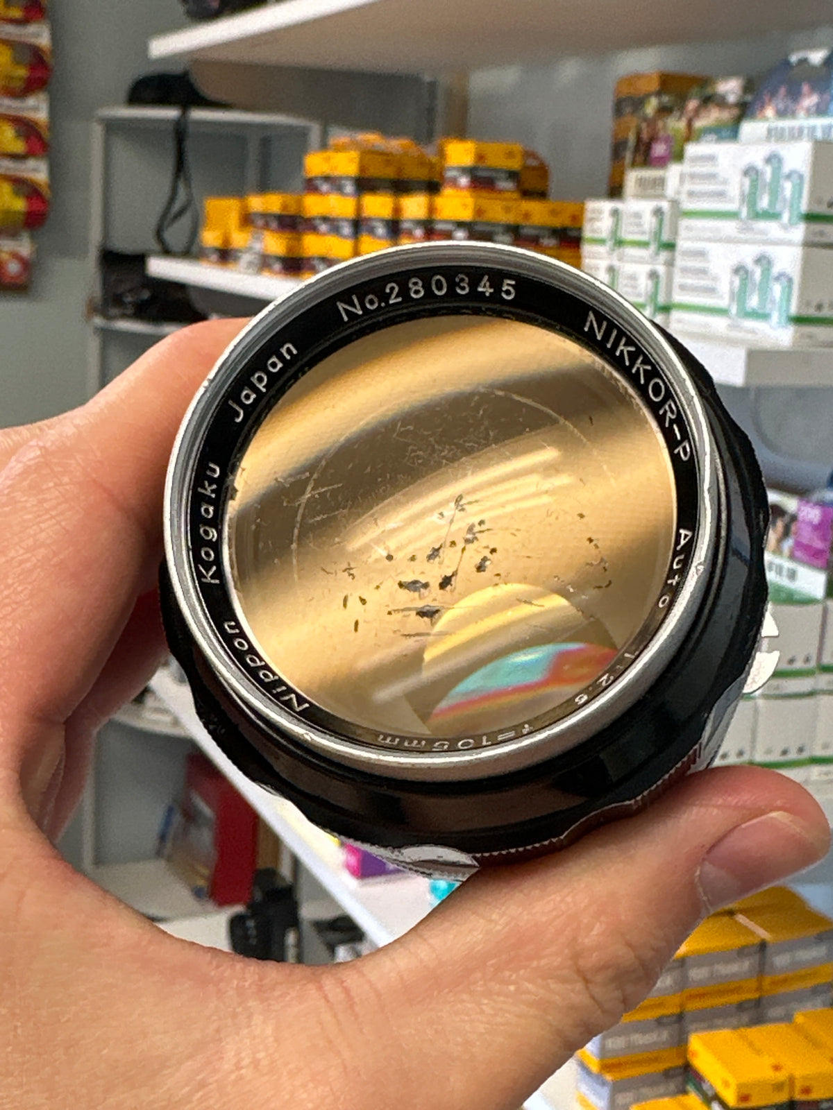Nikon Nikkor-P 105mm f2.5 -bargain