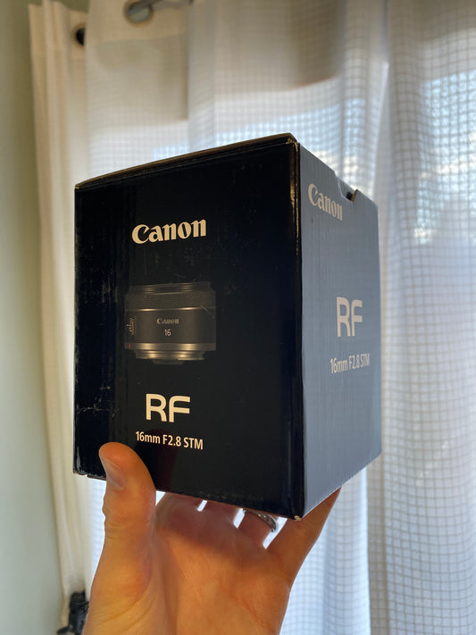 Used Canon RF 16mm f2.8
