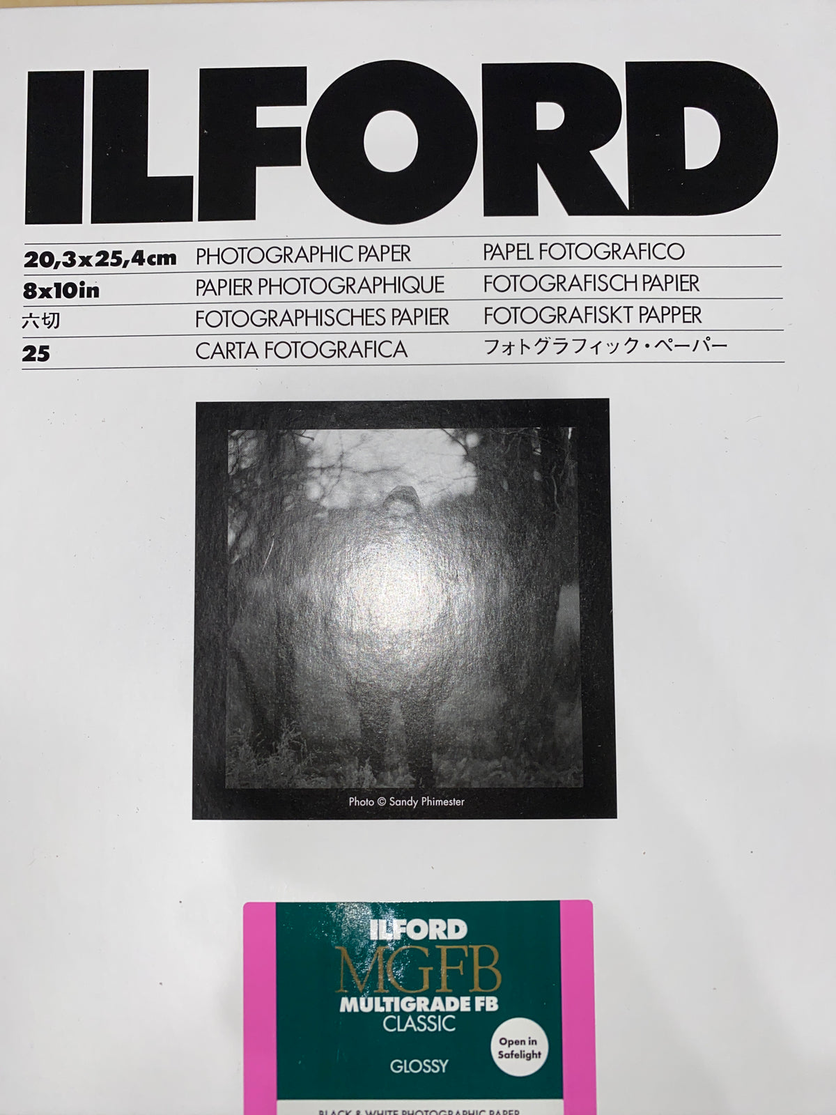 Ilford Fiber Base Paper