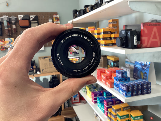Minolta 45mm f2