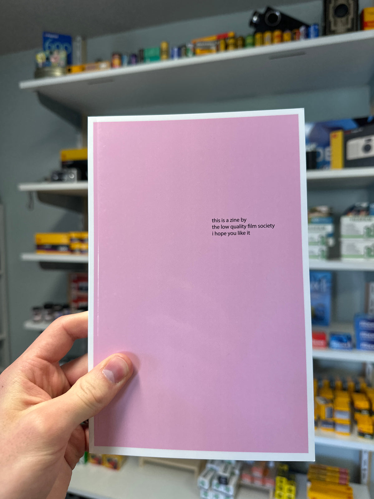 Low Quality Film Society Zines