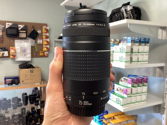 Canon EF 75-300mm f4-5.6 iii