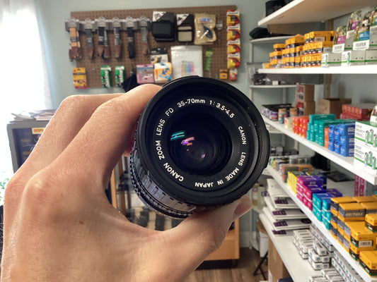 Canon FD 35-70mm f3.5-4.5