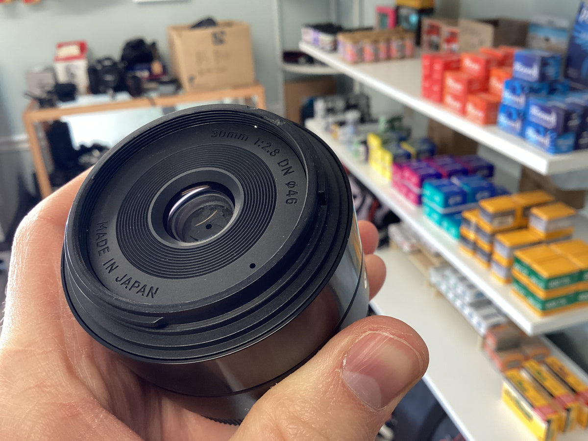 Sigma 30mm f2.8 Sony E aps-c