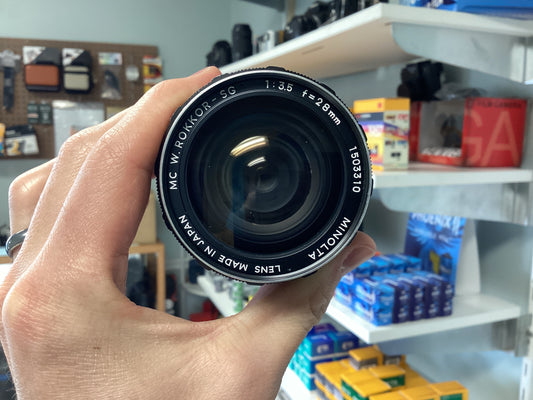 Minolta MC W. Rokkor-SG 28mm f3.5