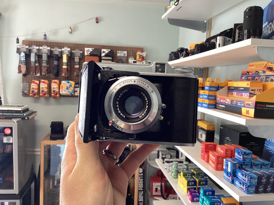 Voigtlander Perkeo I W/vaskar 75mm f4.5