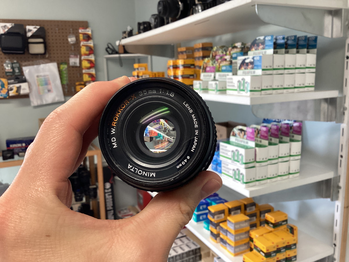 Minolta MD W. Rokkor-x 35mm f1.8