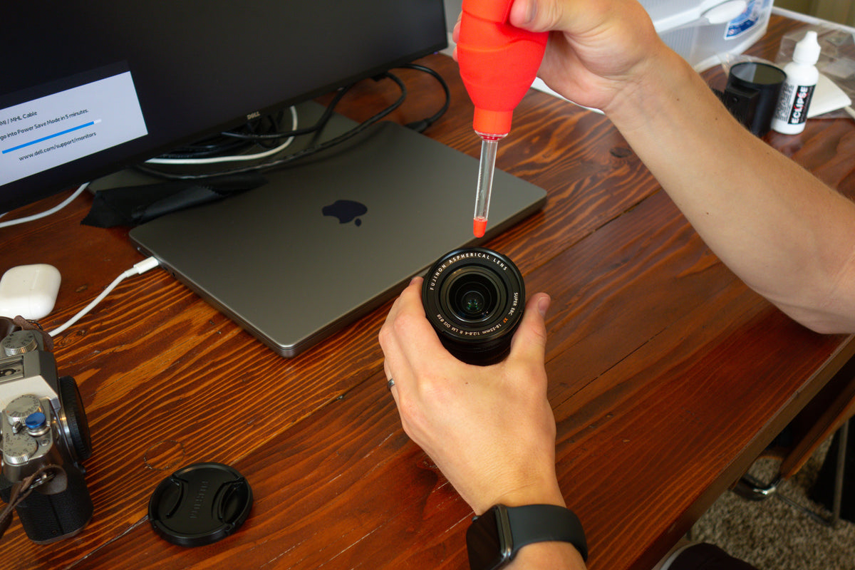 Camera Lens Cleaning